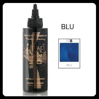Colorazione diretta i tone plus Retrò colore ip8 blu 150 ml