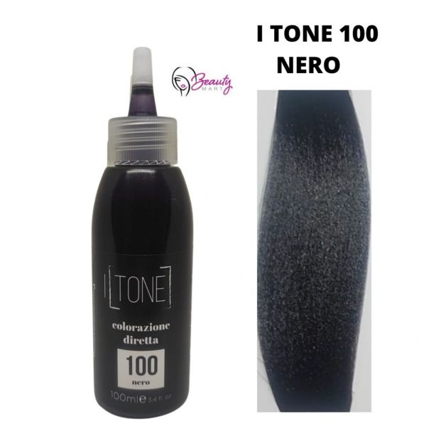 Colorazione diretta  i tone Retrò N° 100 colore nero 100 ml