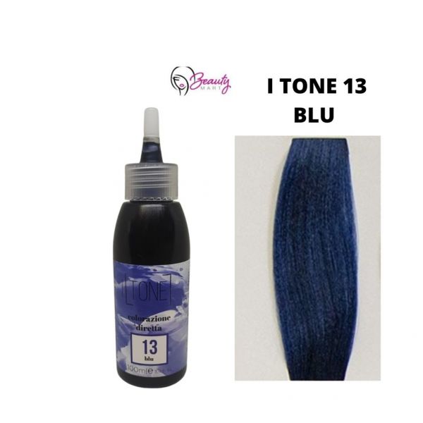 Colorazione diretta i tone Retrò N° 13 blu 100 ml