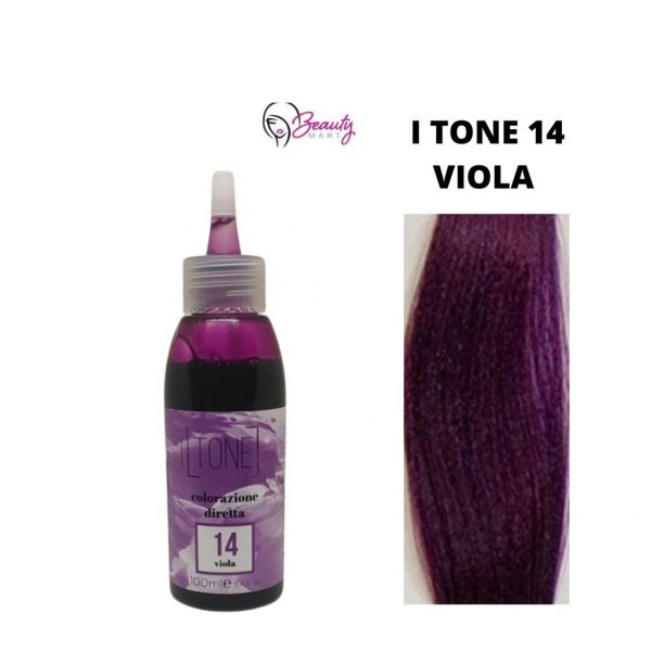 Colorazione diretta i tone Retrò N°14 viola 100 ml