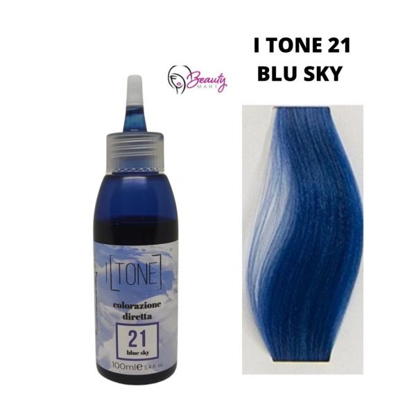 Colorazione diretta i tone Retrò N°21 blu sky 100 ml