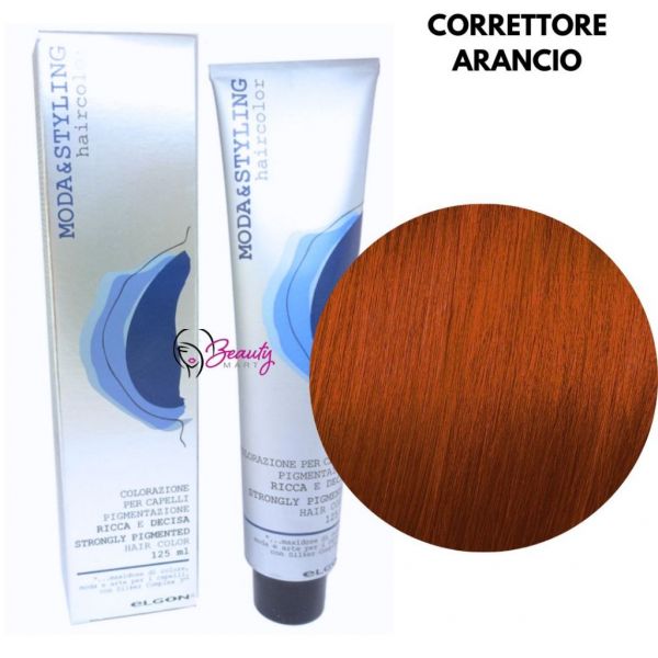 Correttore del colore arancio elgon moda & styling 125 ml
