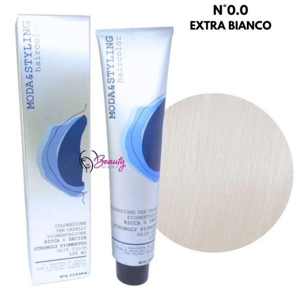 Correttore  del colore elgon moda & styling N° 0.0 colore  extra bianco 125 ml