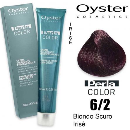 Colorazione perlacolor Oyster colore 6.2 castano scuro irisè 100 ml