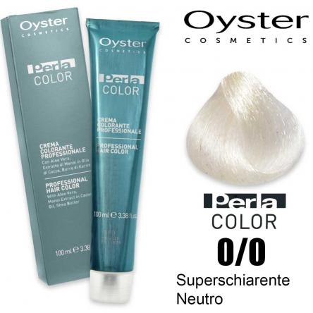 Colorazione superschiarente perlacolor Oyster 0.0 superschiarente neutro 100 ml