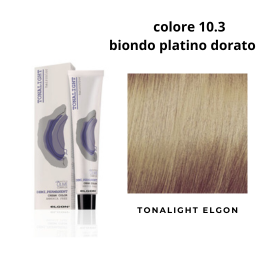 Colorazione tonalizzante tonalight Elgon colore  10.3 biondo platino dorato 100 ml