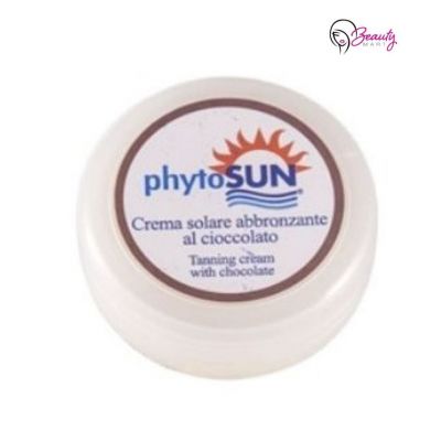 Crema solare abbronzante viso e corpo all'aroma di cioccolato SPF6 100 ml Phytosun
