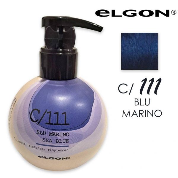 Maschera i-care condizionante colorante elgon colore n°C/111 blu marino