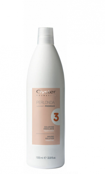 Perlonda soluzione per permanente N° 3 capelli trattati 1000  ml oyster