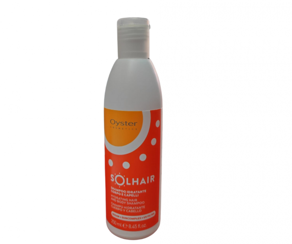 SHAMPOO New Solare Idratante Corpo E Capelli Oyster Cosmetics 250 Ml