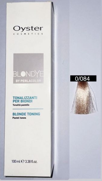Tonalizzante blondye by perlacolor 0,084 pigmento riflesso leggermente ramato 100 ml