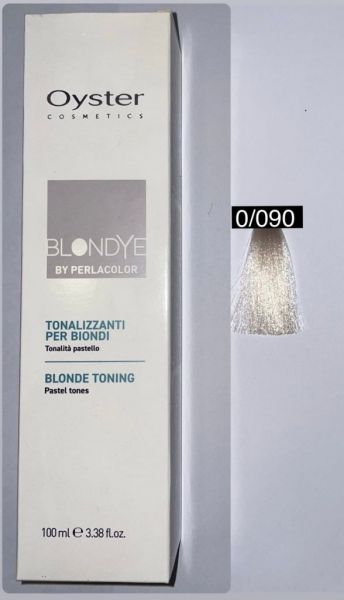 Tonalizzante blondye by perlacolor 0,090 pigmento grigio cenere spegne il riflesso giallo 100 ml