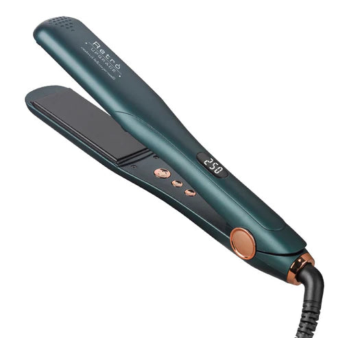 Piastra Super Professionale RUP - G61C / A in Tourmaline con Olio di Argan Retrò Upgrade - Verde