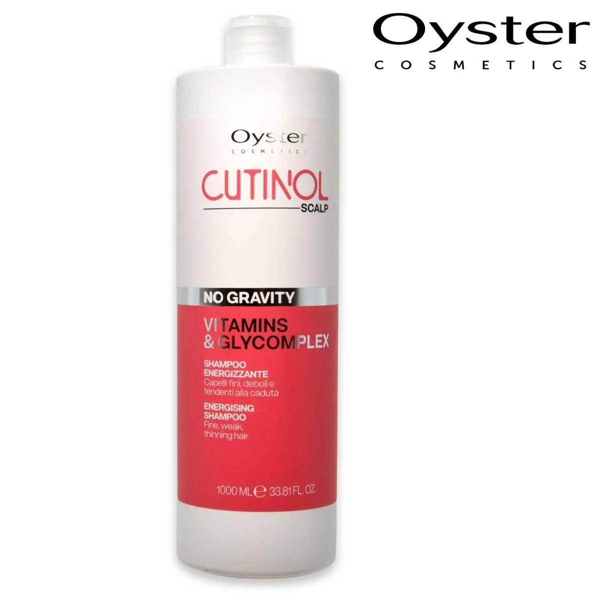 Shampoo anticaduta energizzante cutinol scalp  1000 ml Oyster Cosmetics