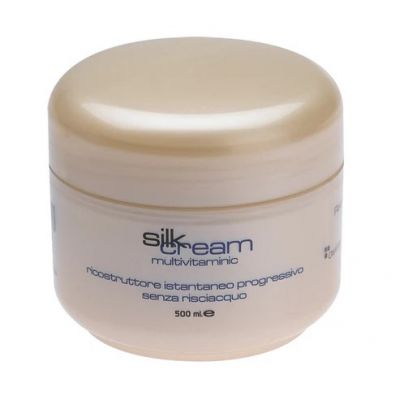 Silk cream ricostruttore istantaneo senza risciacquo multivitaminico retrò professional 500 ml